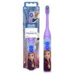 Oral B Pro-Health Jr. Battery Powered Kid's automatic Toothbrush featuring Disney's Frozen, Soft, 1 ct - Image 9