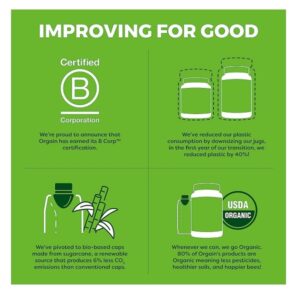 Orgain - Organic Protein Plant-Based Powder Creamy Chocolate Fudge - Image 5