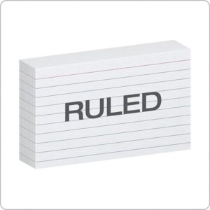 Oxford 3 X 5 Inches Ruled Index Card, 300 Count, White (10013) - Image 2