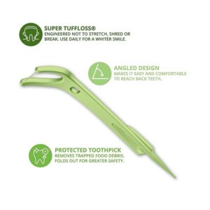 Plackers Flosser, Right Angle, 75 Count - Image 4