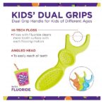 Plackers Kids Dental Floss Picks, 75 Count - Image 2