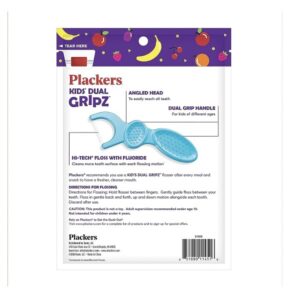 Plackers Kids Flossers, 75 Count (Pack of 4) - Image 2
