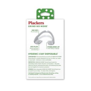 Plackers Mouth Guard Grind No More Night Time Use - 1 package (10 count) - Image 2