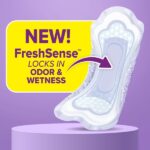 Poise Incontinence Overnight Pads, Ultimate Absorbency, Long, 45 Count - Image 2