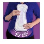 Poise Overnight Incontinence Pads Ultimate Absorbency Extra Coverage, 72 Count - Image 3
