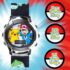 Pokémon Kids' Digital Watch with Silver Bezel, Black Strap, Flashing LED Lights - Official Pokémon Characters on the Dial, Safe for Children - Model: POK3018 - Image 4