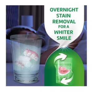 Polident Antibacterial Overnight Denture Cleanser Triplemint - 120 Tablets - Image 2