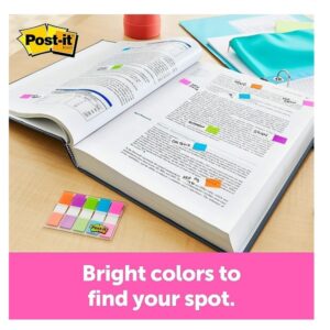 Post-it Flags Value Pack, Assorted Colors, Sticks Securely for Long-Lasting Use.47 in. Wide, 35/Dispenser, 8 Dispensers/Pack Plus 48 Arrow Flags (683-VAD1) - Image 3