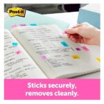 Post-it Flags Value Pack, Assorted Colors, Sticks Securely for Long-Lasting Use.47 in. Wide, 35/Dispenser, 8 Dispensers/Pack Plus 48 Arrow Flags (683-VAD1) - Image 4