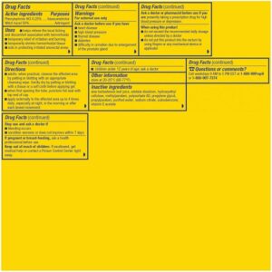 Preparation H Hemorrhoid Symptom Treatment Cooling Gel (1.8 Ounce tube), Fast Discomfort Relief with Vitamin E and Aloe - Image 5