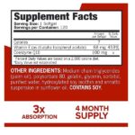 Qunol Ultra CoQ10, 300% Better Absorption, Patented Water and Fat Soluble - Image 6