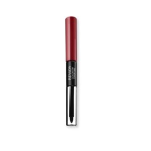 Revlon Colorstay Overtime Glossy Finish Dual Ended Long Wearing Liquid Lipstick with Clear Lip Gloss, with Vitamin E - Plum / Berry, Ultimate Wine (140), 0.07 oz - Image 1