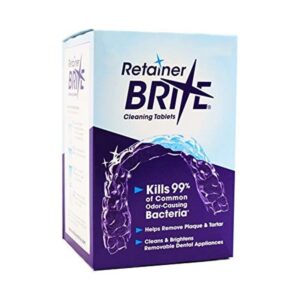 Retainer Brite Tablets 96-ct AD - Image 1