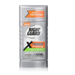 Right Guard Deodorant Stick for Unisex, Fresh Blast Scent, 2.6 Ounce - Image 1