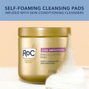 RoC Daily Resurfacing Disks, Hypoallergenic Exfoliating Makeup Removing Pads, 28 Count (packaging may vary) - Image 3