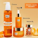 RoC Multi Correxion Revive + Glow Gel Facial Cleanser With Vitamin C, & Glycolic Acid, Paraben-Free, Sulfate-Free Skin Care, 6 Ounces - Image 4