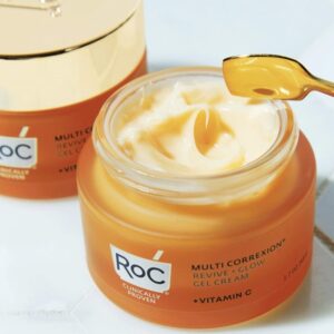 RoC Multi Correxion Revive + Glow Vitamin C Face Moisturizer, Anti-Aging Gel Cream, Hypo-Allegenic & Oil-Free Skin Care, 1.7 Ounce - Image 5