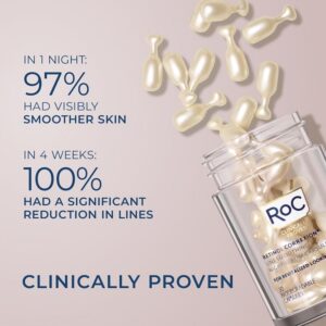 RoC Retinol Correxion Line Smoothing Night Serum, 30 Capsules - Image 2