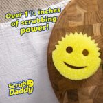 SCRUB DADDY - Scratch Free Cleaning Pot Scrubber Happy FACE Sponge - AS Seen on TV - Shark Tank - Image 2