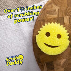 SCRUB DADDY - Scratch Free Cleaning Pot Scrubber Happy FACE Sponge - AS Seen on TV - Shark Tank - Image 2