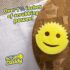 SCRUB DADDY - Scratch Free Cleaning Pot Scrubber Happy FACE Sponge - AS Seen on TV - Shark Tank - Image 2