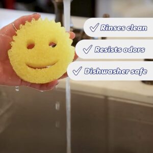 SCRUB DADDY - Scratch Free Cleaning Pot Scrubber Happy FACE Sponge - AS Seen on TV - Shark Tank - Image 8
