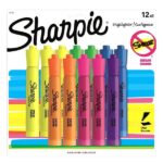 SharpieTank Style Highlighters, Chisel Tip, Assorted, 12 Count - Image 7