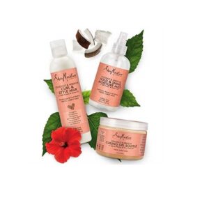 Shea Moisture Coconut & Hibiscus Curling Gel Souffle, 12 Ounce - Image 5