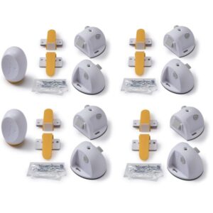 Safety 1st Adhesive Magnetic Child Safety Lock System (Set of 8 Locks and 2 Keys) - Image 2