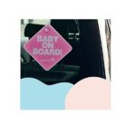 Safety 1st Baby On Board Pink, 1 Count (TS237) - Image 3