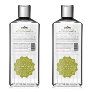 Sage & Citrus, 2 Count: Cremo All Season Body Wash, Sage & Citrus, 16 Oz. 2-Pack - Image 5