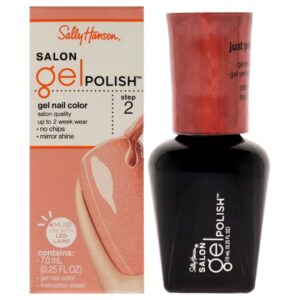 Sally Hansen Salon Gel Nail Polish, Just Peachy, 0.25 Fluid Ounce - Image 1