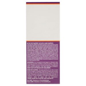 Sally Hansen Salon Gel Nail Polish, Polished Purple, 0.25 Fl Oz (Pack of 1) - Image 5