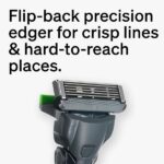 Schick Hydro Sense Sensitive Razors for Men With Shock Absorbent Technology, 1 Razor Handle and 5 Razor Blades Refills - Image 5