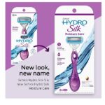 Schick Hydro Silk Razor for Women with 2 Moisturizing Razor Blade Refills - Image 2