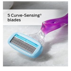 Schick Hydro Silk Razor for Women with 2 Moisturizing Razor Blade Refills - Image 3