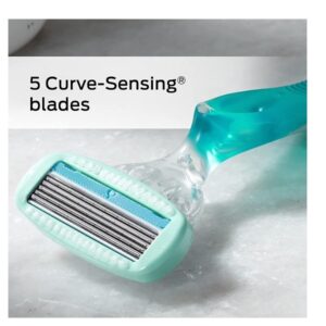 Schick Hydro Silk Sensitive Skin Razor for Women with 2 Moisturizing Razor Blade Refills - Image 3