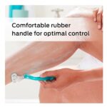 Schick Hydro Silk Sensitive Skin Razor for Women with 2 Moisturizing Razor Blade Refills - Image 6