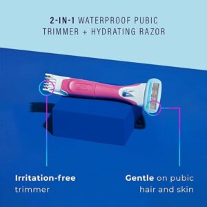 Schick Hydro Silk Trim Style Razor And Bikini Trimmer - Image 4