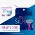 Schick Hydro Silk for Women Refill Blades, 4 Count - Image 3