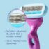 Schick Hydro Silk for Women Refill Blades, 4 Count - Image 6