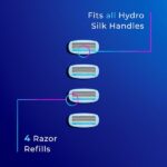 Schick Hydro Silk for Women Refill Blades, 4 Count - Image 9