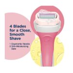 Schick Intuition Lemon Berry Breeze Razors for Women  1 Razor & 2 Intuition Razor Blades Refill with Organic Lemon - Image 2