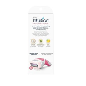 Schick Intuition Lemon Berry Breeze Razors for Women  1 Razor & 2 Intuition Razor Blades Refill with Organic Lemon - Image 5