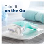 Schick Intuition Sensitive Care Moisturizing Razor Blade Refills for Women with Natural Aloe - 3 Count - Image 2