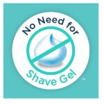 Schick Intuition Sensitive Care Moisturizing Razor Blade Refills for Women with Natural Aloe - 3 Count - Image 4