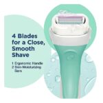 Schick Intuition Sensitive Care Razor For Women With 2 Moisturizing Razor Blade Refills With Natural Aloe - Image 6