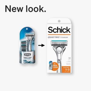 Schick Quattro Titanium Razor for Men Value Pack - Image 3