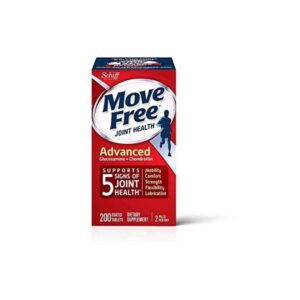 Schiff Move Free Glucosamine and Chondroitin Supplement 200 Tablets - Image 1