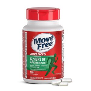 Schiff Move Free Joint Health, Glucosamine Chondroitin Plus MSM, 120 Coated Tablets - Image 1